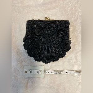 Black & Gold 6 Inch Handbag. Excellent Condition.